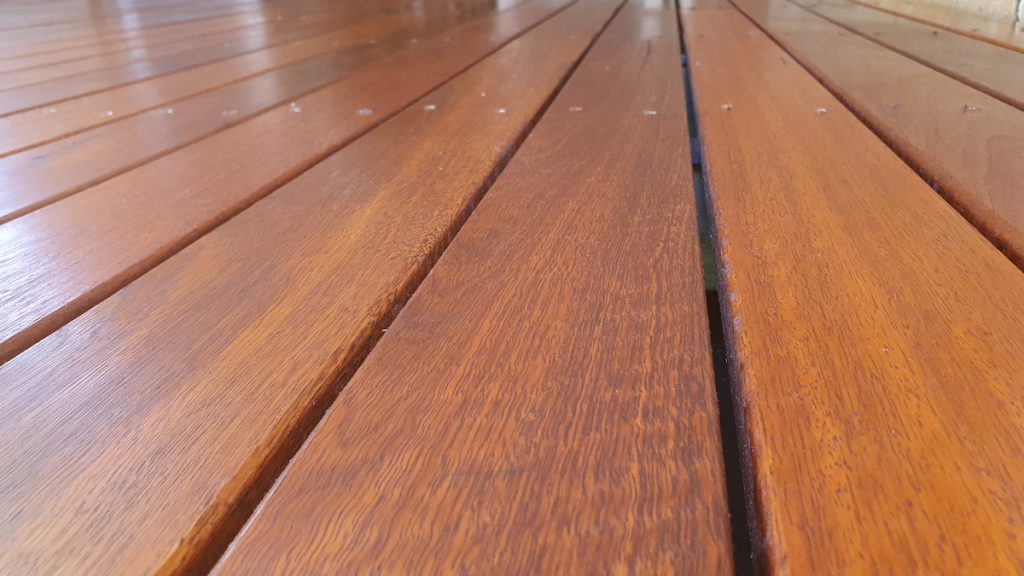 hardwood decking