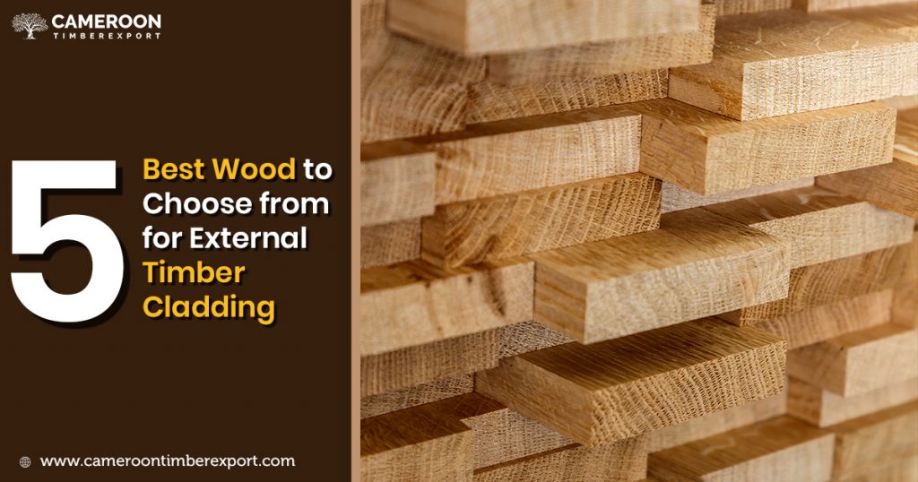 wood for external timber cladding