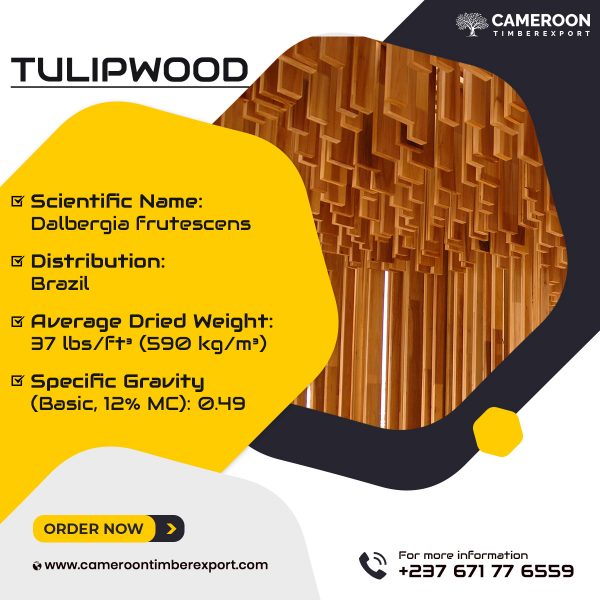 Tulipwood properties